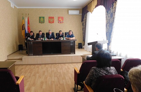 В Башмаковском районе проведено внеплановое заседание антитеррористической комиссии