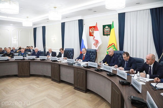 В Пензе прошло итоговое за 2025 год совместное заседание Антитеррористической комиссии и Оперативного штаба