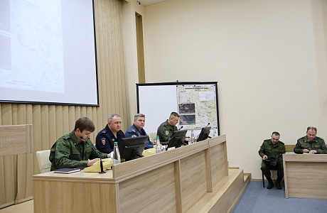 Антитеррористическое учение прошло в Башмаковском районе